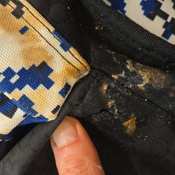 Boombah Superpack Bat Pack Backpack Blue and Black Camouflage Baseball Backpack - Picture 14 of 16